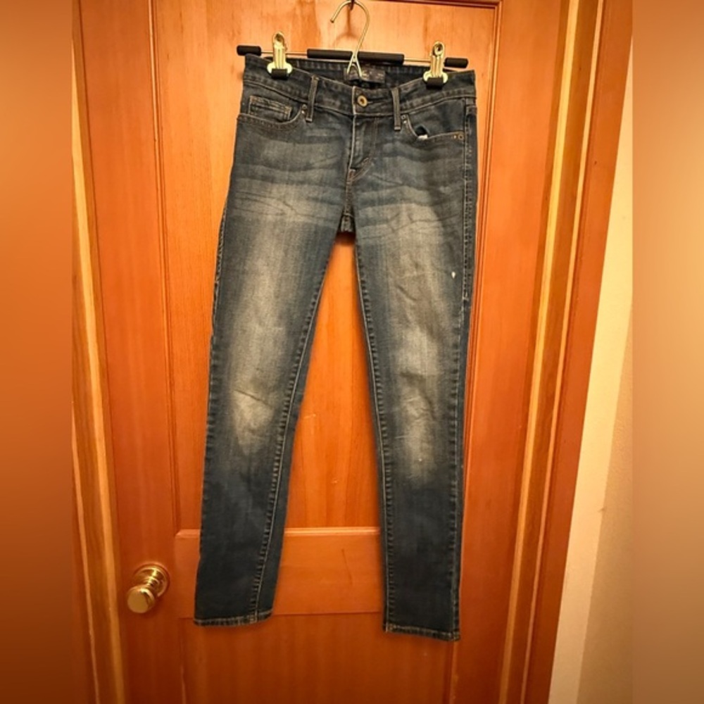 Levi's Blue Skinny 531 Jeans with Studded  Pocket